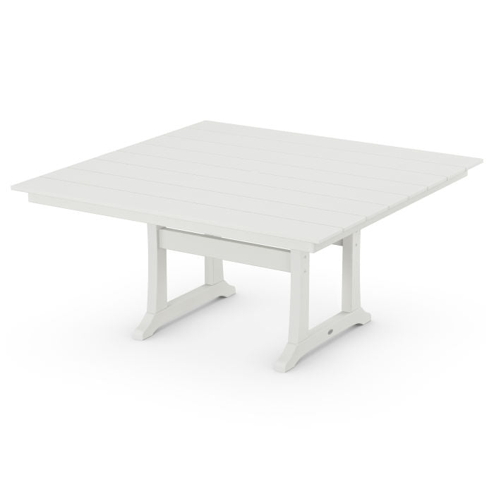 Farmhouse Trestle 59" Dining Table