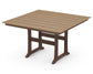 Farmhouse Trestle 59" Counter Table Two Tone