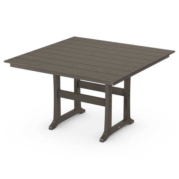 Farmhouse Trestle 59" Counter Table