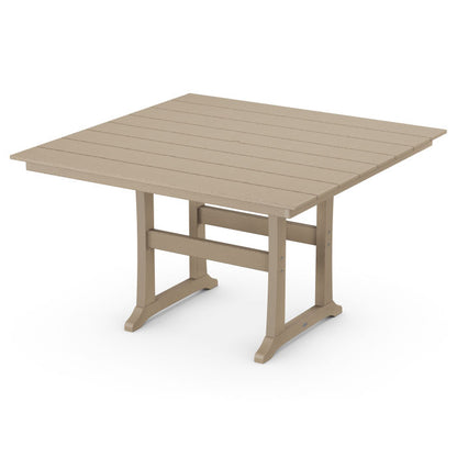 Farmhouse Trestle 59" Counter Table