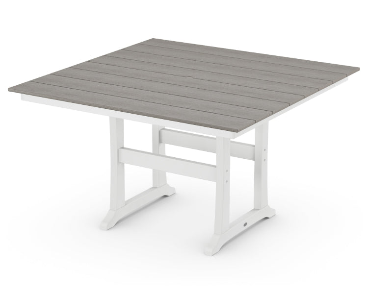 Farmhouse Trestle 59" Counter Table