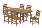 Lakeside 7-Piece Farmhouse Dining Set