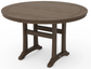 Nautical Trestle 48" Round Dining Table