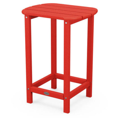 red South Beach 26" Counter Side Table