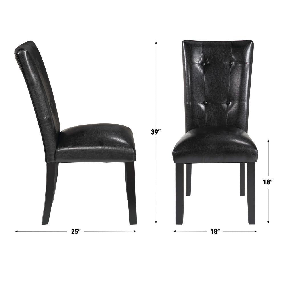 Sterling 5pc Faux Marble Dining Set