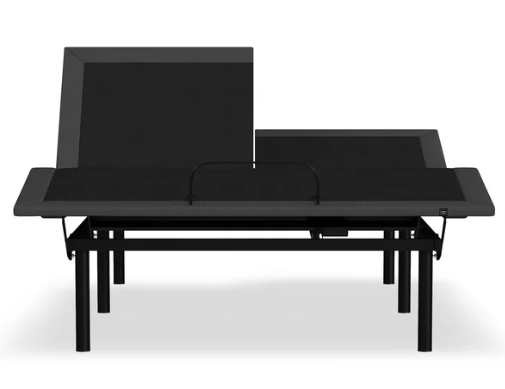 black adjustable bed frame