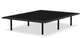 black adjustable bed frame