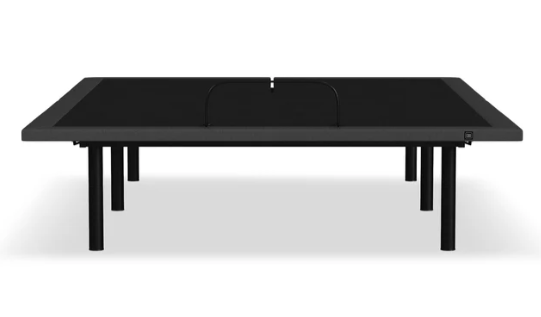 black adjustable bed frame