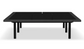 black adjustable bed frame