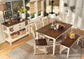 Ashley Express - Whitesburg Dining Table and 4 Chairs and Bench