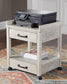 Ashley Express - Carynhurst Home Office Desk and Storage