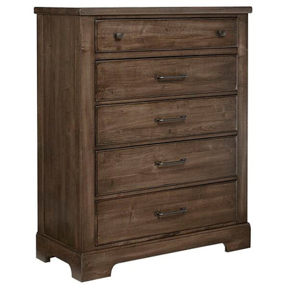 Cool Rustic 5 Drawer Chest