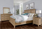 MANSION BED WITH MANSION FOOTBOARD IN DEEP SAND