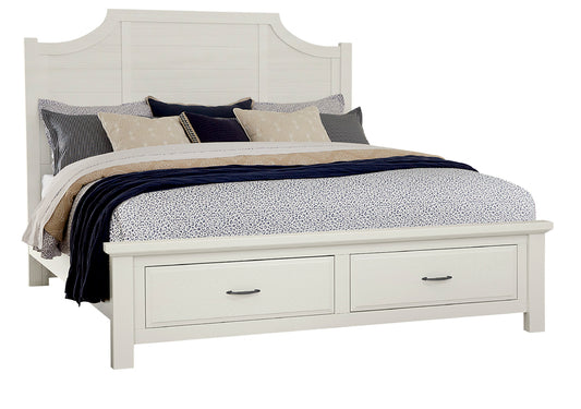 SCALLOPED STORAGE BED