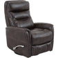GEMINI - TRUFFLE MANUAL SWIVEL GLIDER RECLINER