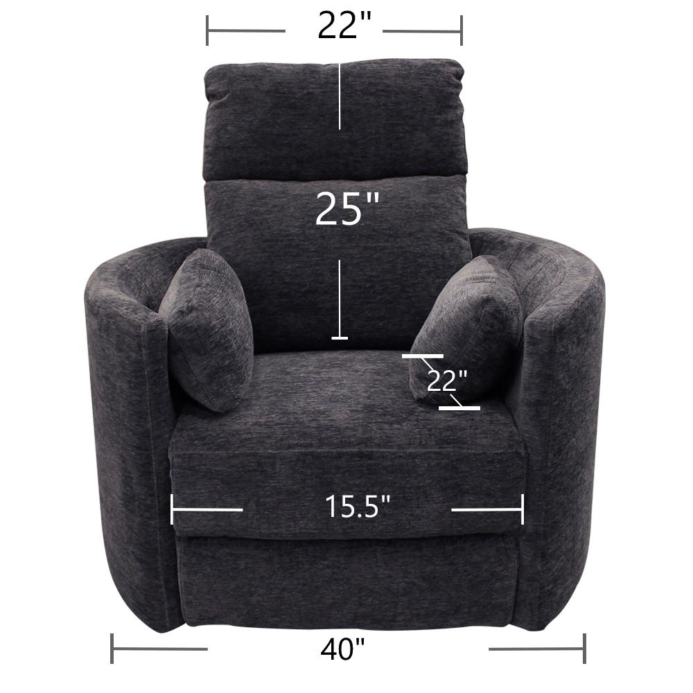 RADIUS - MEDITERRANEAN POWER SWIVEL GLIDER RECLINER