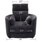 RADIUS - MEDITERRANEAN POWER SWIVEL GLIDER RECLINER