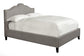 JAMIE - FALSTAFF KING BED 6/6 (GREY)