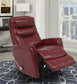 GEMINI - ROUGE MANUAL SWIVEL GLIDER RECLINER