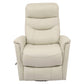 GEMINI - IVORY MANUAL SWIVEL GLIDER RECLINER