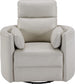 RADIUS - FLORENCE IVORY - POWERED BY FREEMOTION POWER CORDLESS SWIVEL GLIDER RECLINER