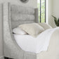 JACOB - LUXE LIGHT GREY QUEEN BED 5/0