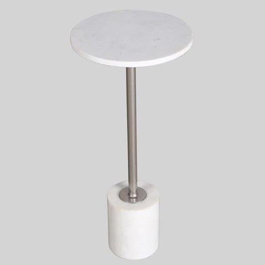 CROSSINGS MONACO ACCENT TABLE (MADE OF IRON & MARBLE)