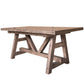 LODGE DINING DINING COUNTER HEIGHT TABLE 86 IN. X 42 IN. TO 110 IN, (24 IN BUTTERFLY LEAF)