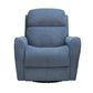 QUEST - UPGRADE MIDNIGHT BLUE SWIVEL GLIDER CORDLESS RECLINER - POWERED BY FREEMOTION