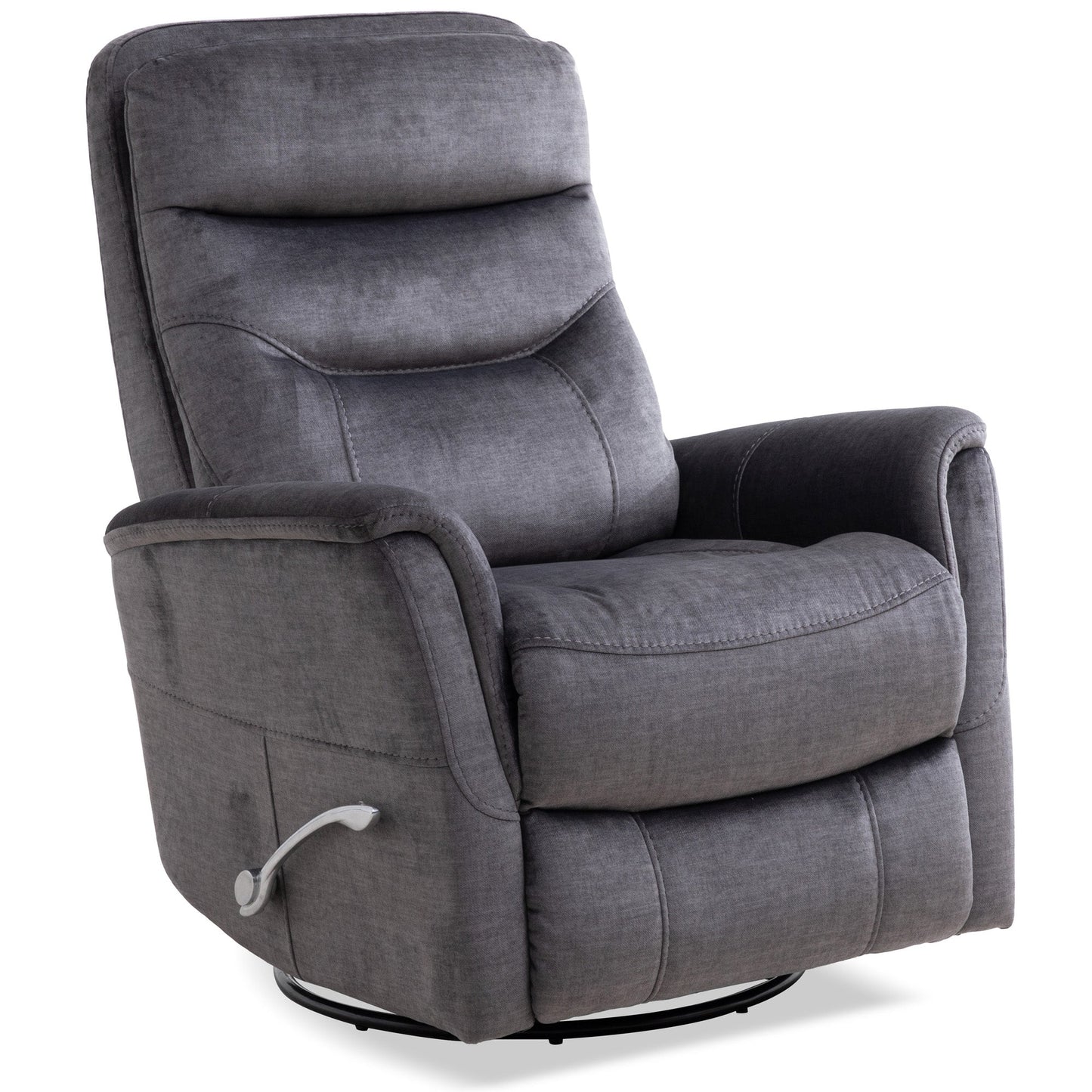 GEMINI - CAPRI CHARCOAL MANUAL SWIVEL RECLINER