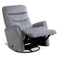 GEMINI - CAPRI SILVER MANUAL SWIVEL RECLINER