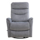 GEMINI - CAPRI SILVER MANUAL SWIVEL RECLINER