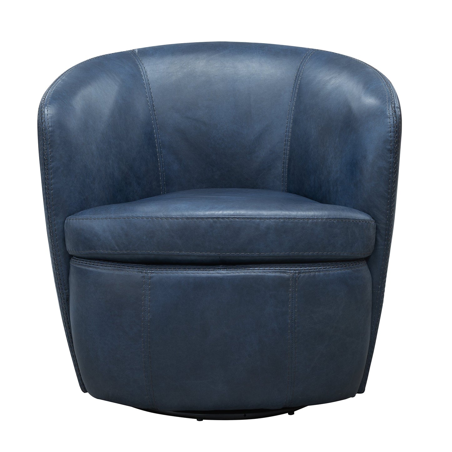 BAROLO - VINTAGE NAVY SWIVEL CLUB CHAIR