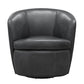 BAROLO - VINTAGE SLATE SWIVEL CLUB CHAIR