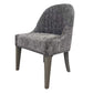 PURE MODERN DINING UPHOLSTERED ARMLESS SIDE CHAIR