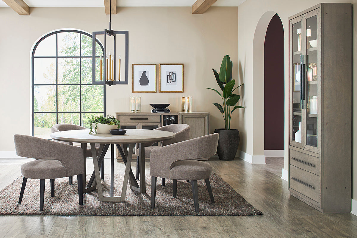 PURE MODERN DINING BARREL CHAIR (2/CRTN - SOLD IN PAIRS)