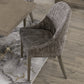 PURE MODERN DINING UPHOLSTERED ARMLESS SIDE CHAIR