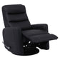 HERCULES - BLACK MANUAL SWIVEL GLIDER RECLINER