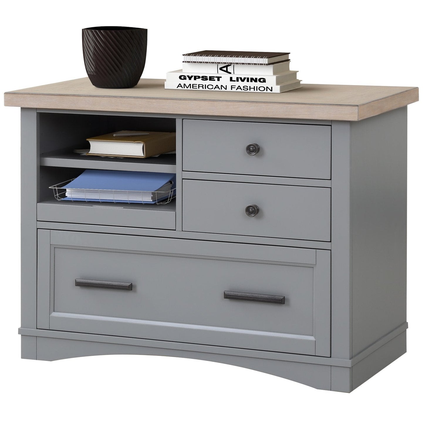 AMERICANA MODERN - DOVE FUNCTIONAL FILE WITH POWER CENTER