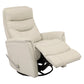 GEMINI - IVORY MANUAL SWIVEL GLIDER RECLINER