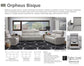 ORPHEUS - BISQUE POWER LOVESEAT