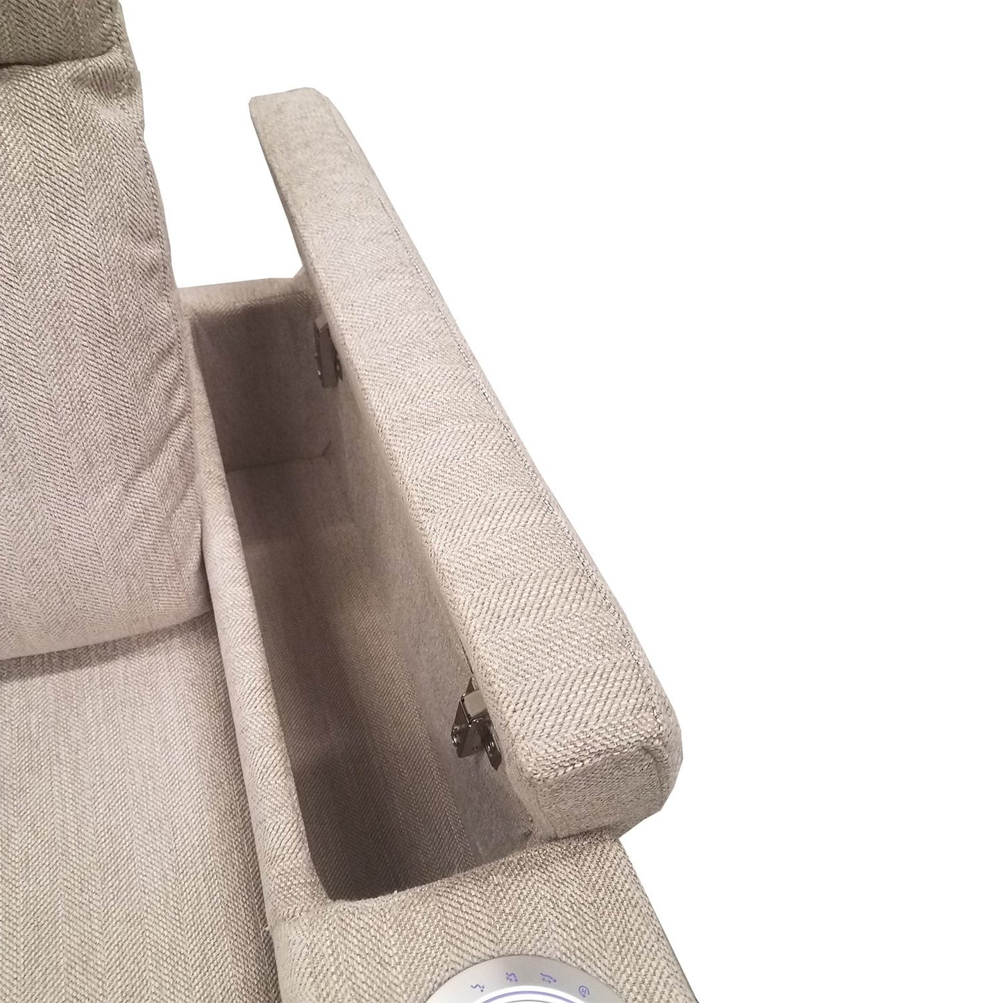 ORPHEUS - BISQUE POWER LOVESEAT