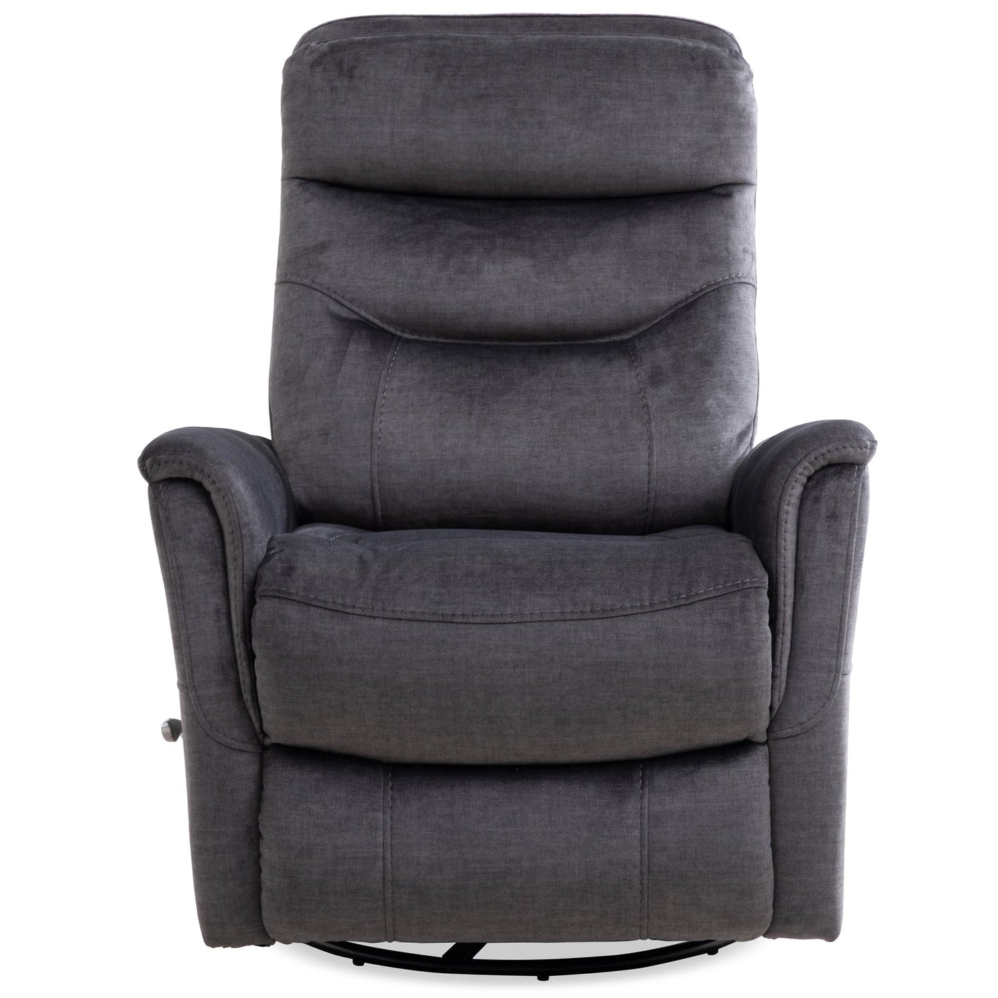 GEMINI - CAPRI CHARCOAL MANUAL SWIVEL RECLINER