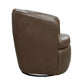 BAROLO - VINTAGE BROWN SWIVEL CLUB CHAIR