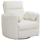 RADIUS - MEGA IVORY POWER SWIVEL GLIDER RECLINER