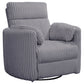 RADIUS - MEGA GREY POWER SWIVEL GLIDER RECLINER
