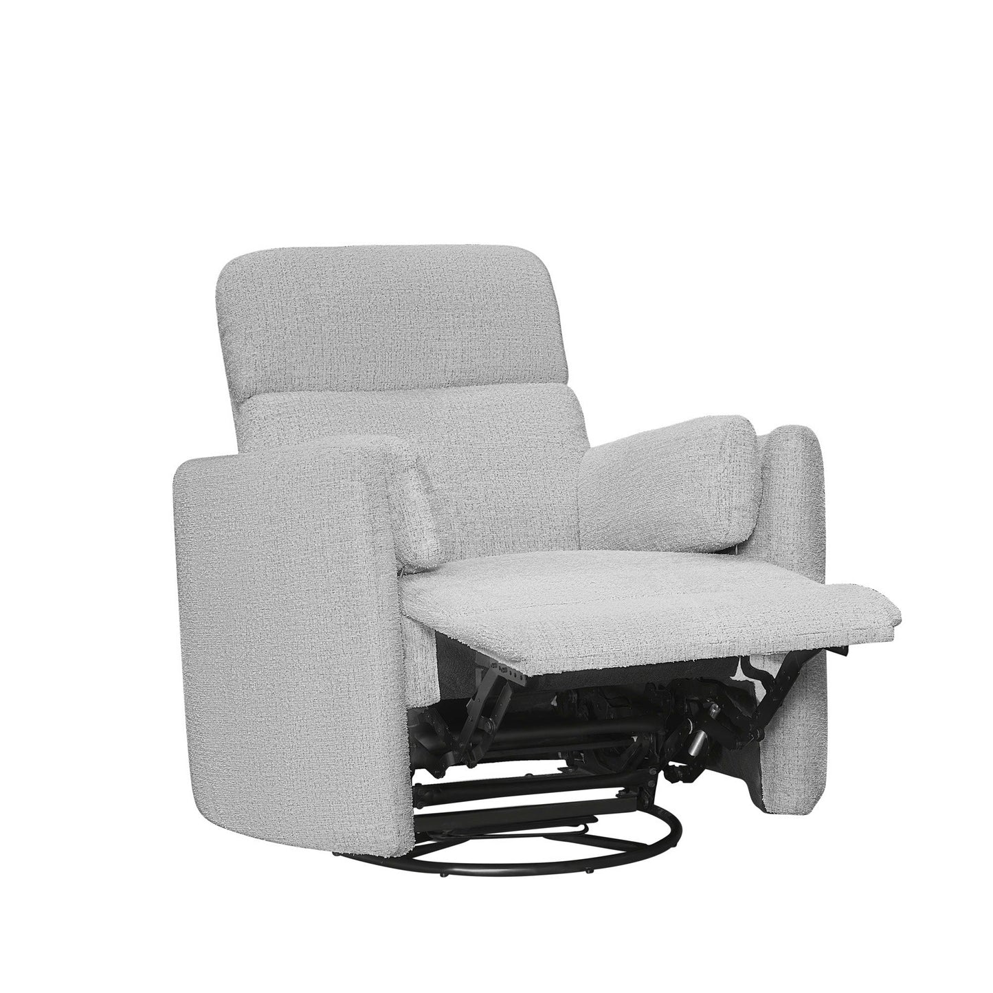 RADIUS - ANGORA LINEN MANUAL SWIVEL GLIDER RECLINER