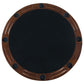 Marietta Round Wooden Game Table Tobacco