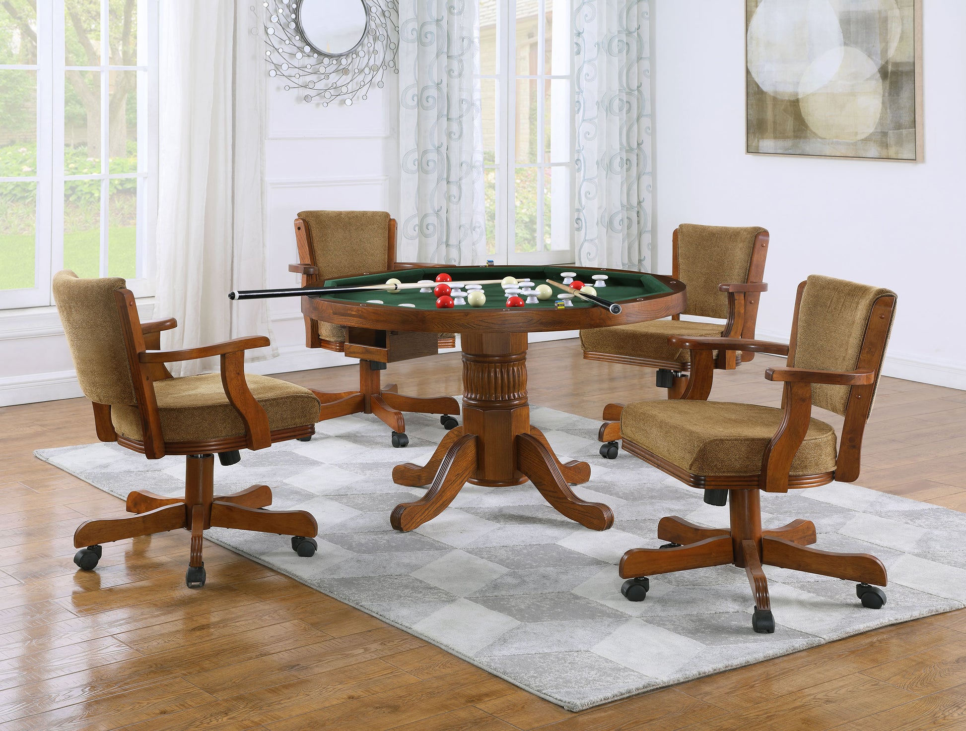 Bumper pool dining table online