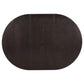 Lavon Oval 60-inch Extension Leaf Dining Table Espresso
